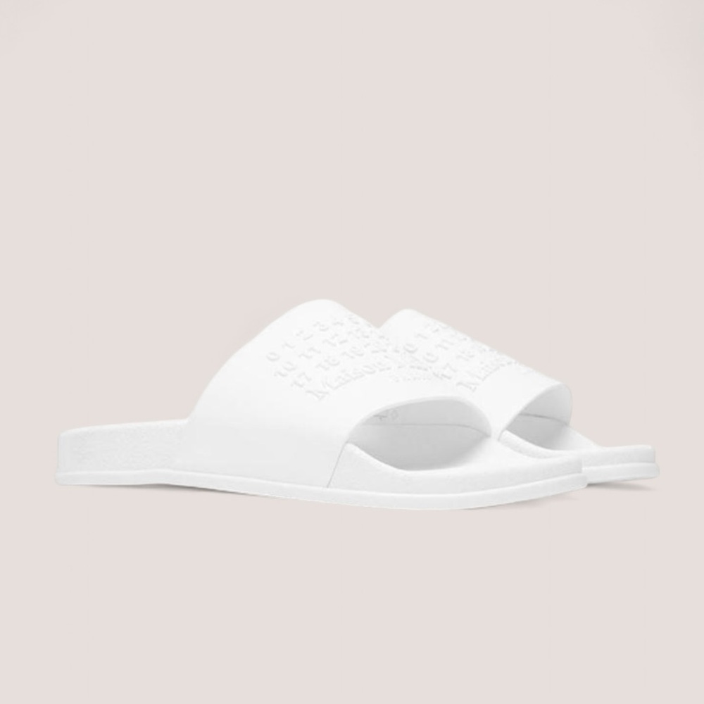 Maison Margiela 22 Slider Sandals White